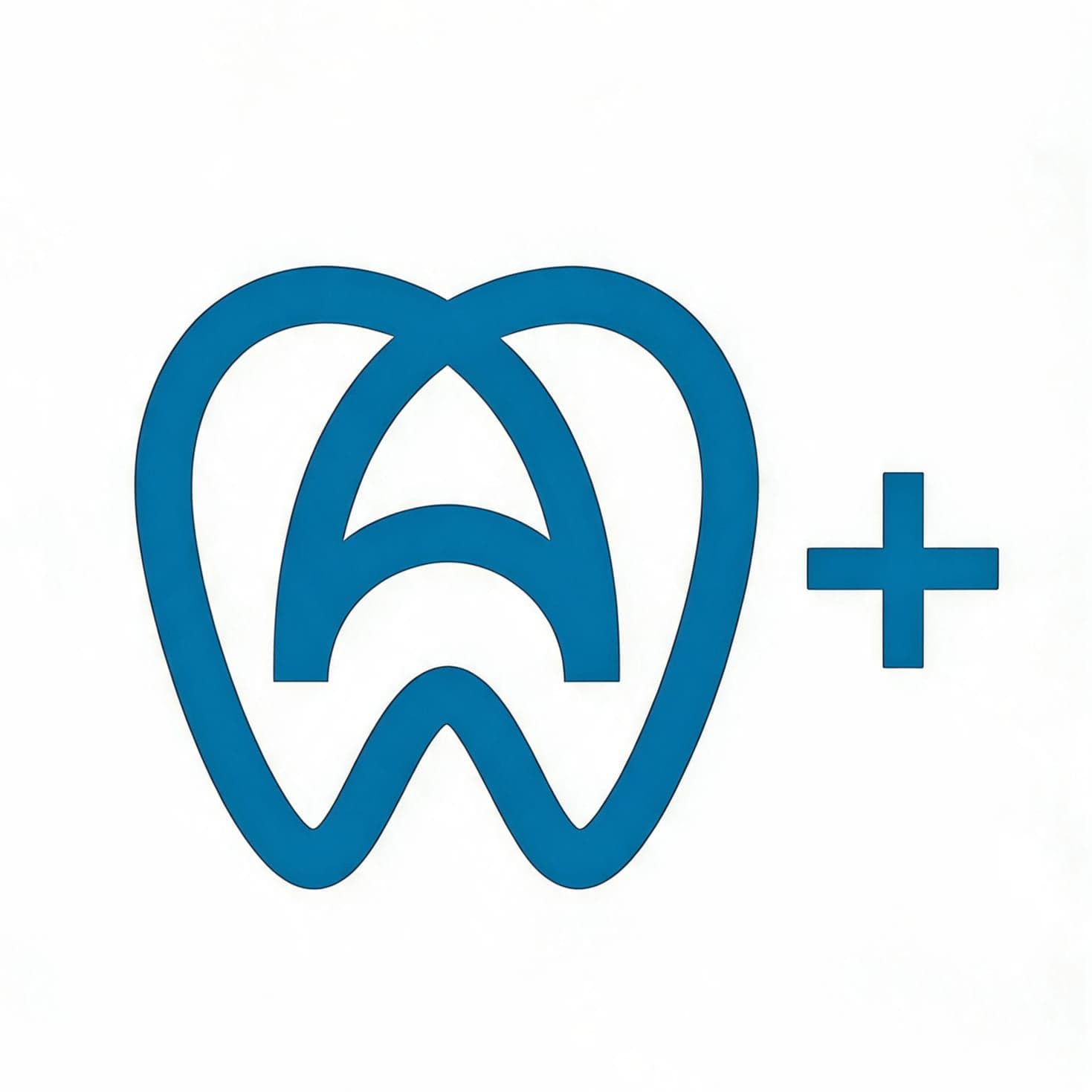 Dental Plus 로고 — 치과 심볼
